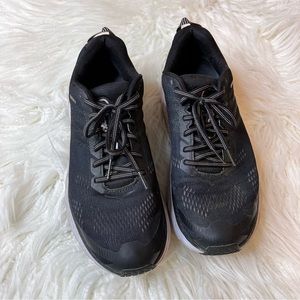 SALE HOKA Clifton 6 Running Shoes Black / Rose Gold 10